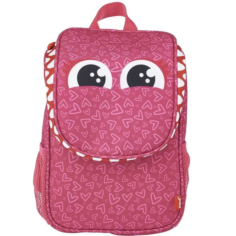 ZIPIT Sac Maternelle Rose MONSTER 3 ZIPIT Sac Maternelle Rose MONSTER