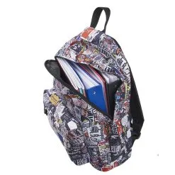 Bonne Sac à Dos 1 Compartiment Multicolore EVOLUTION -Sac maternelle Soldes B2CD 1011