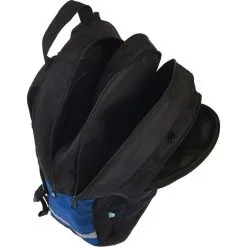 AUCHAN Sac à Dos 2 Compartiments 43cm Noir East Side -Sac maternelle Soldes B2CD 1015