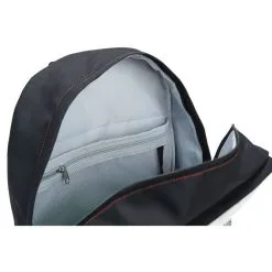 AUCHAN Sac à Dos 2 Compartiments Noir Et Blanc HASHTAG -Sac maternelle Soldes B2CD 1035