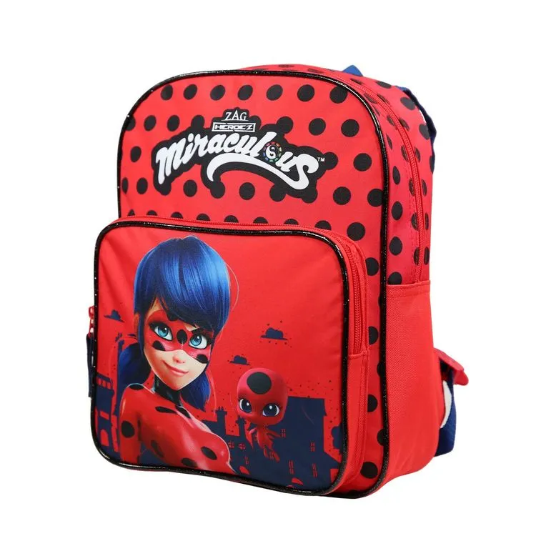 Bagtrotter Sac à Dos 30 Cm Avec Poche Miraculous Rouge Bagtrotter 4 Bagtrotter Sac à Dos 30 Cm Avec Poche Miraculous Rouge Bagtrotter – Image 2