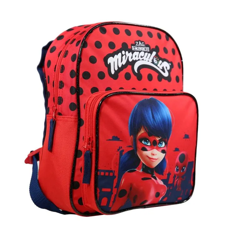 Bagtrotter Sac à Dos 30 Cm Avec Poche Miraculous Rouge Bagtrotter 5 Bagtrotter Sac à Dos 30 Cm Avec Poche Miraculous Rouge Bagtrotter – Image 3
