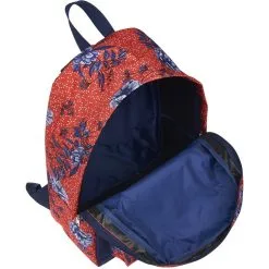 KAPORAL Sac à Dos 1 Compartiment Bleu Et Rouge Motifs Fleurs 11 KAPORAL Sac à Dos 1 Compartiment Bleu Et Rouge Motifs Fleurs -Sac maternelle Soldes B2CD 1049