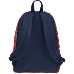 KAPORAL Sac à Dos 1 Compartiment Bleu Et Rouge Motifs Fleurs 13 KAPORAL Sac à Dos 1 Compartiment Bleu Et Rouge Motifs Fleurs -Sac maternelle Soldes B2CD 1051