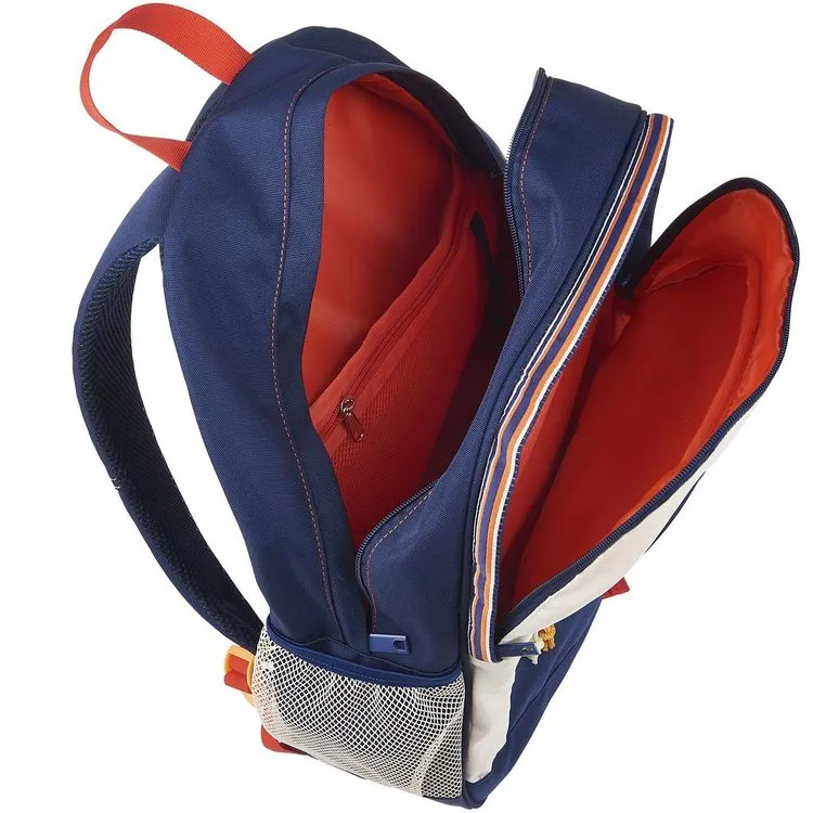 AUCHAN Sac à Dos 2 Compartiments Bleu Et Blanc SPORTY STYLE 6 AUCHAN Sac à Dos 2 Compartiments Bleu Et Blanc SPORTY STYLE – Image 4