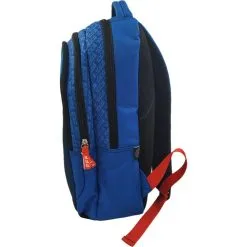 FFF Sac à Dos 2 Compartiments Bleu -Sac maternelle Soldes B2CD 1061