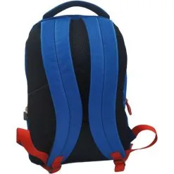 FFF Sac à Dos 2 Compartiments Bleu -Sac maternelle Soldes B2CD 1063