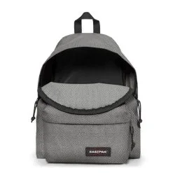 EASTPAK Sac à Dos 1 Compartiment Gris Padded Pak'R Meshknit Black -Sac maternelle Soldes B2CD 1068