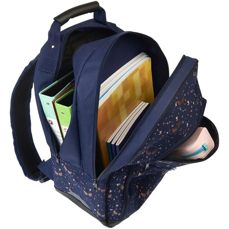 KARL MARC JOHN Sac à Dos 2 Compartiments Bleu Paillettes Ailes 7 KARL MARC JOHN Sac à Dos 2 Compartiments Bleu Paillettes Ailes – Image 5