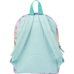 Milky Kiss Sac Maternelle Bleu Et Rose Avec Pochette Avant Motifs Licornes -Sac maternelle Soldes B2CD 111