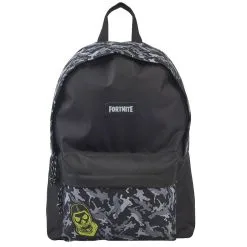 FORTNITE Sac à Dos 1 Compartiment Noir à Motifs Caméo