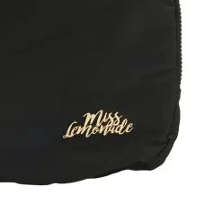 Smiley Sac à Dos 2 Compartiments Noir MISS LEMONADE -Sac maternelle Soldes B2CD 1122