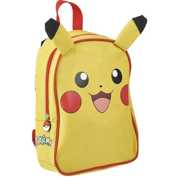 NINTENDO Sac Maternelle Jaune Avec Oreilles Pokemon 4 NINTENDO Sac Maternelle Jaune Avec Oreilles Pokemon – Image 2
