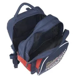 TEDDY SMITH Sac à Dos 2 Compartiments Bleu Et Rouge 11 TEDDY SMITH Sac à Dos 2 Compartiments Bleu Et Rouge -Sac maternelle Soldes B2CD 1131