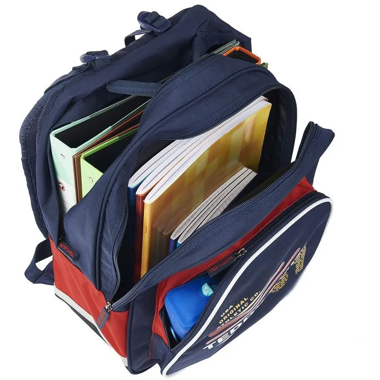 TEDDY SMITH Sac à Dos 2 Compartiments Bleu Et Rouge 7 TEDDY SMITH Sac à Dos 2 Compartiments Bleu Et Rouge – Image 5