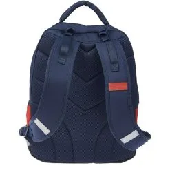 TEDDY SMITH Sac à Dos 2 Compartiments Bleu Et Rouge 13 TEDDY SMITH Sac à Dos 2 Compartiments Bleu Et Rouge -Sac maternelle Soldes B2CD 1133