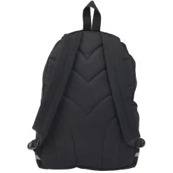 AIRNESS Sac à Dos Souple 1 Compartiment Noir -Sac maternelle Soldes B2CD 1162