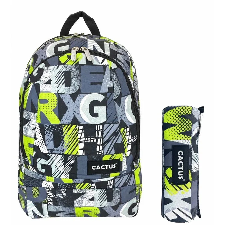 Cactus Sac à Dos & Trousse Offerte Cactus 3 Cactus Sac à Dos & Trousse Offerte Cactus