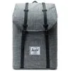 HERSCHELL Sac à Dos 1 Compartiment Gris Et Noir RETREAT