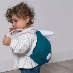 SEVIRA KIDS Sac De Sport Enfant En Nid D'abeille, Lapinou SEVIRA KIDS -Sac maternelle Soldes B2CD 1180