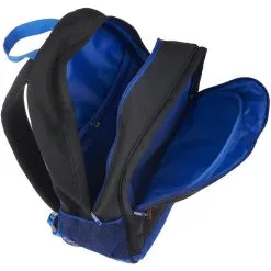 AUCHAN Sac à Dos 2 Compartiments Noir Et Bleu COME ON 11 AUCHAN Sac à Dos 2 Compartiments Noir Et Bleu COME ON -Sac maternelle Soldes B2CD 1194