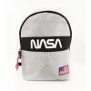 NASA Sac à Dos 1 Compartiment Noir Et Blanc NASA + Casquette Noire Et Blanche NASA -Sac maternelle Soldes B2CD 1197