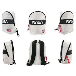 NASA Sac à Dos 1 Compartiment Noir Et Blanc NASA + Casquette Noire Et Blanche NASA -Sac maternelle Soldes B2CD 1199