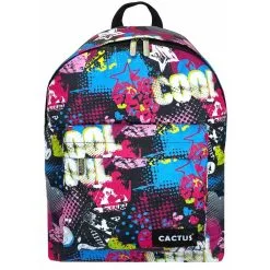 Cactus Sac à Dos Simple Compartiment & Trousse Offerte Cactus -Sac maternelle Soldes B2CD 1209