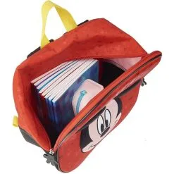 DISNEY Sac Maternelle 3D Rouge Mickey -Sac maternelle Soldes B2CD 122