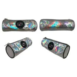 Love Love Sac à Dos 2 Compartiments Argent + Trousse Ronde Argent 7 Love Love Sac à Dos 2 Compartiments Argent + Trousse Ronde Argent -Sac maternelle Soldes B2CD 1227