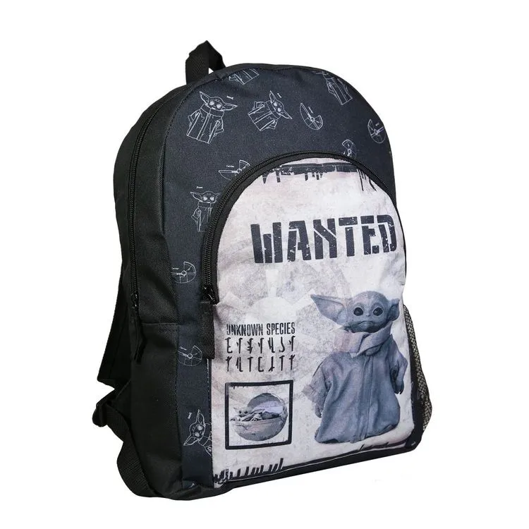 Bagtrotter Sac à Dos 37 Cm Avec Poche Baby Yoda Star Wars / The Mandalorian Noir Et Beige Bagtrotter 7 Bagtrotter Sac à Dos 37 Cm Avec Poche Baby Yoda Star Wars / The Mandalorian Noir Et Beige Bagtrotter – Image 5