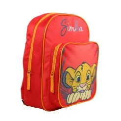Bagtrotter Sac à Dos 31 Cm Avec Poche Disney Le Roi Lion Simba Rouge Bagtrotter -Sac maternelle Soldes B2CD 1276