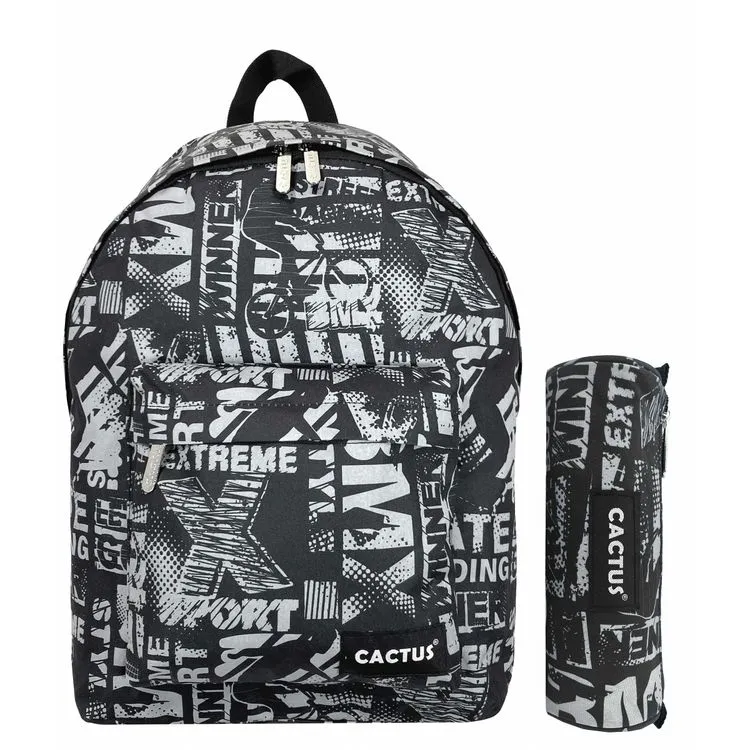 Cactus Sac à Dos Simple Compartiment & Trousse Offerte Cactus 3 Cactus Sac à Dos Simple Compartiment & Trousse Offerte Cactus