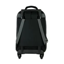 Bagtrotter Sac à Dos à Roulettes Transformers Noir -Sac maternelle Soldes B2CD 1312