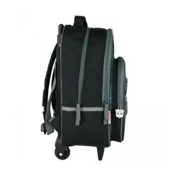 Bagtrotter Sac à Dos à Roulettes Transformers Noir -Sac maternelle Soldes B2CD 1313