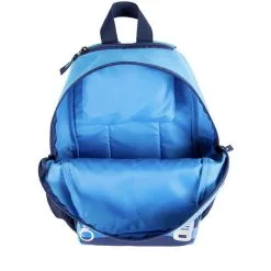 AUCHAN Sac Maternelle Bleu Avec Capuche POLICE -Sac maternelle Soldes B2CD 133
