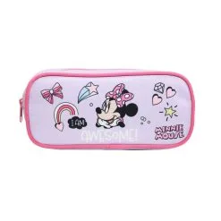 Bagtrotter Trousse Scolaire Rectangulaire Disney Minnie Violette Parme Bagtrotter