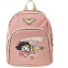 DC COMIC'S Sac Maternelle Rose Avec Pochette Avant Wonder Woman -Sac maternelle Soldes B2CD 136