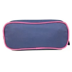 Bagtrotter Trousse Scolaire 2 Compartiments Cybel Cheval/Licorne Rose Et Bleue Marine Bagtrotter -Sac maternelle Soldes B2CD 1375