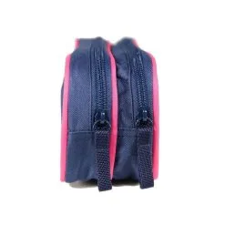 Bagtrotter Trousse Scolaire 2 Compartiments Cybel Cheval/Licorne Rose Et Bleue Marine Bagtrotter -Sac maternelle Soldes B2CD 1376