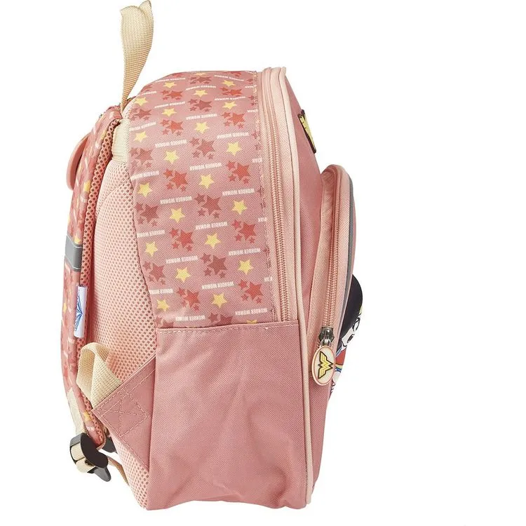 DC COMIC'S Sac Maternelle Rose Avec Pochette Avant Wonder Woman 5 DC COMIC'S Sac Maternelle Rose Avec Pochette Avant Wonder Woman – Image 3