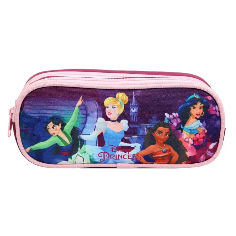 Bagtrotter Trousse Scolaire 2 Compartiments Disney Princesses Violette Et Rose Bagtrotter 3 Bagtrotter Trousse Scolaire 2 Compartiments Disney Princesses Violette Et Rose Bagtrotter