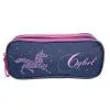 Bagtrotter Trousse Scolaire 2 Compartiments Cybel Cheval Licorne Bleue Bagtrotter -Sac maternelle Soldes B2CD 1407