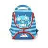AUCHAN Sac Maternelle Bleu à Rayures Imprimé ROBOT 1 AUCHAN Sac Maternelle Bleu à Rayures Imprimé ROBOT -Sac maternelle Soldes B2CD 142