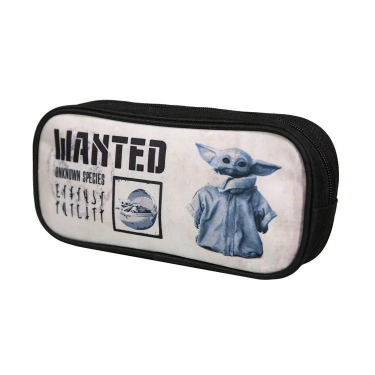 Bagtrotter Trousse Scolaire Rectangulaire Baby Yoda Star Wars / The Mandalorian Noire Et Beige Bagtrotter 4 Bagtrotter Trousse Scolaire Rectangulaire Baby Yoda Star Wars / The Mandalorian Noire Et Beige Bagtrotter – Image 2