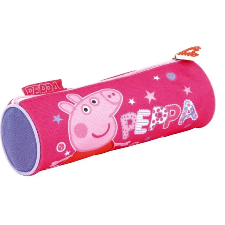 Peppa Pig Trousse Ronde Peppa Pig Tube Ecole Enfant 3 Peppa Pig Trousse Ronde Peppa Pig Tube Ecole Enfant