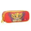 Bagtrotter Trousse Scolaire 2 Compartiments Le Roi Lion Disney Rouge Bagtrotter -Sac maternelle Soldes B2CD 1444