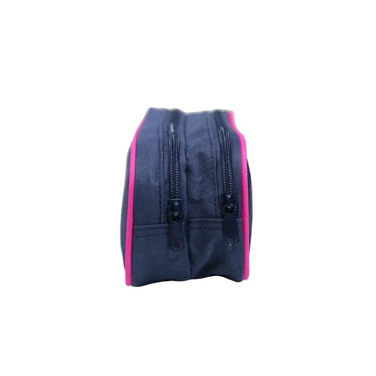 Bagtrotter Trousse Scolaire 2 Compartiments Poivre Blanc Coeur Love Bleue Bagtrotter 5 Bagtrotter Trousse Scolaire 2 Compartiments Poivre Blanc Coeur Love Bleue Bagtrotter – Image 3