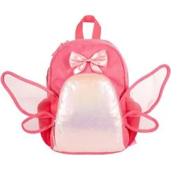 AUCHAN Sac Maternelle Rose Avec Capuche