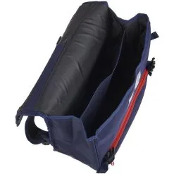 Little Marcel Cartable 38 Cm CP/CE1/CE2 Bleu Avec Rayures Blanches -Sac maternelle Soldes B2CD 1547